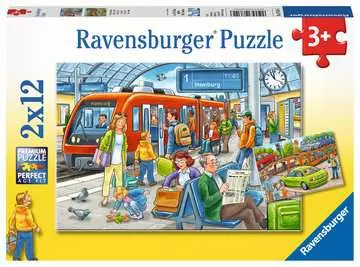 07611 6  出発進行！（12ピース×2） パズル;お子様向けパズル - 画像 1 - Ravensburger