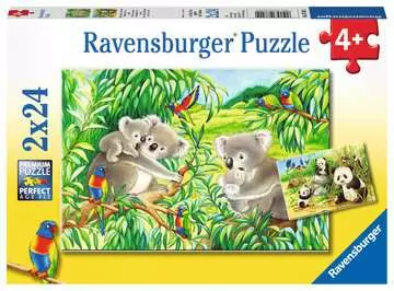 07820 Kinderpuzzle Süße Koalas und Pandas von Ravensburger 1