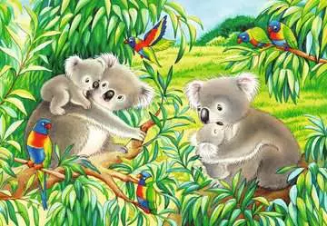 Puzzle, Dolci Koala e Panda, 2x24 Pezzi, Età Consigliata 4+ Puzzle;Puzzle per Bambini - immagine 2 - Ravensburger