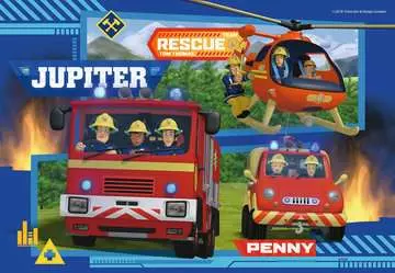 Požárník Sam Pojďme hasit 2x24 dílků 2D Puzzle;Dětské puzzle - obrázek 2 - Ravensburger