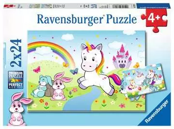 07828 Kinderpuzzle Märchenhaftes Einhorn von Ravensburger 1