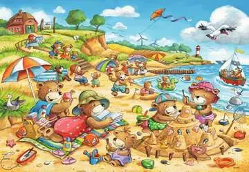 Prázdniny u moře 2x24 dílků 2D Puzzle;Dětské puzzle - obrázek 2 - Ravensburger