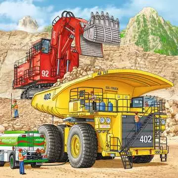 Zemědělské stroje 3x49 dílků 2D Puzzle;Dětské puzzle - obrázek 2 - Ravensburger
