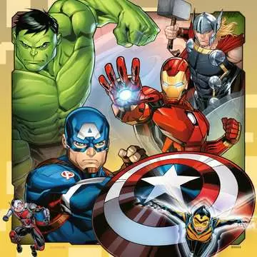 Puzzles 3x49 p - Les puissants Avengers / Marvel Puzzle;Puzzle enfant - Image 2 - Ravensburger