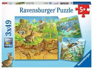 08050 Kinderpuzzle Tiere in ihren Lebensräumen von Ravensburger 1