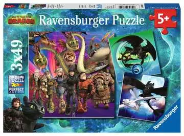 08064 Kinderpuzzle Drachenzähmen leicht gemacht von Ravensburger 1