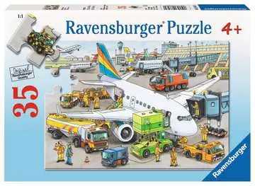 Rušné letiště 35 dílků 2D Puzzle;Dětské puzzle - obrázek 1 - Ravensburger
