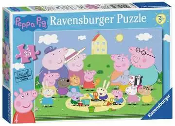 Ravensburger Peppa Pig - Fun in the Sun 35pc Jigsaw Puzzle Puzzles;Children s Puzzles - image 1 - Ravensburger