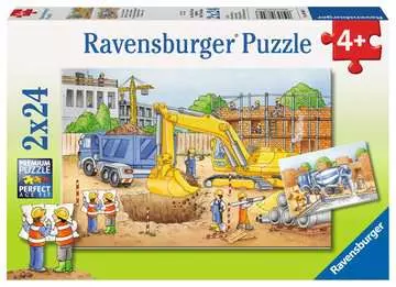 TEREN BUDOWY 2X24P Puzzle;Puzzle dla dzieci - Zdjęcie 1 - Ravensburger