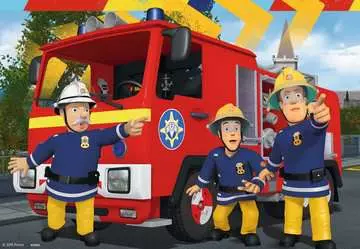 Požárník Sam 2x24 dílků 2D Puzzle;Dětské puzzle - obrázek 2 - Ravensburger