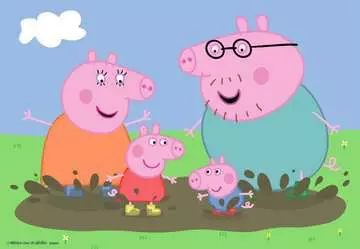 Puzzles 2x24 p - La vie de famille / Peppa Pig Puzzle;Puzzle enfant - Image 2 - Ravensburger