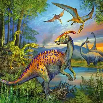 09317 Kinderpuzzle Faszination Dinosaurier von Ravensburger 4