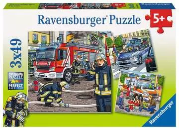 09335 Kinderpuzzle Helfer in der Not von Ravensburger 1