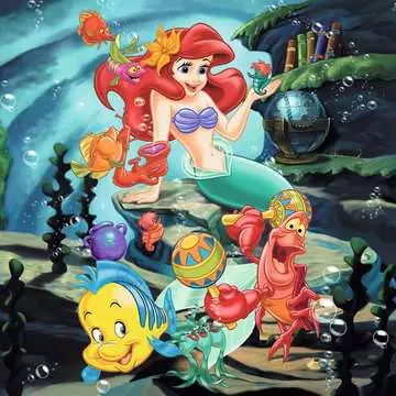 Sneeuwwitje, Assepoester, Ariel / Blanche-Neige, Cendrillon, La Petite Sirène Puzzels;Puzzels voor kinderen - image 5 - Ravensburger