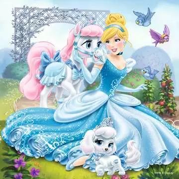 09346 Kinderpuzzle Palace Pets - Belle, Cinderella und Rapunzel von Ravensburger 2
