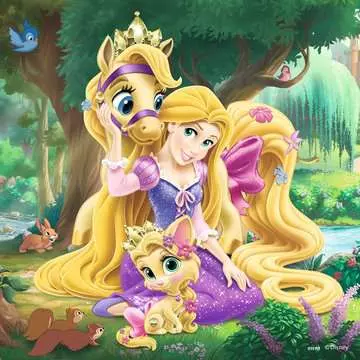 09346 Kinderpuzzle Palace Pets - Belle, Cinderella und Rapunzel von Ravensburger 3