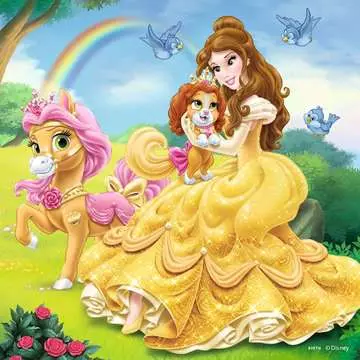 09346 Kinderpuzzle Palace Pets - Belle, Cinderella und Rapunzel von Ravensburger 4