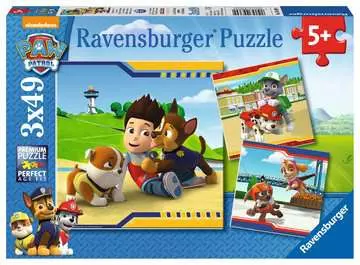 Puzzle dla dzieci 2D: Psi Patrol. Najlepsi przyjaciele 3x49 elementów Puzzle;Puzzle dla dzieci - Zdjęcie 1 - Ravensburger