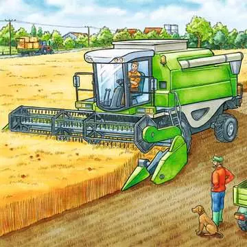 Stroje v zemědělství 3x49 dílků 2D Puzzle;Dětské puzzle - obrázek 4 - Ravensburger