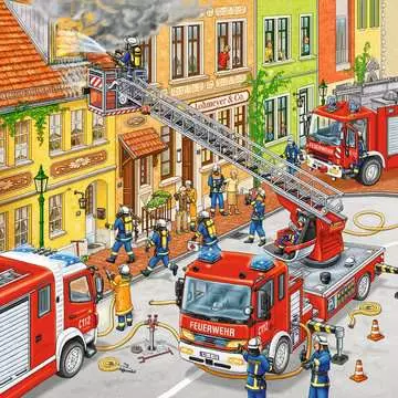 09401 Kinderpuzzle Feuerwehreinsatz von Ravensburger 4