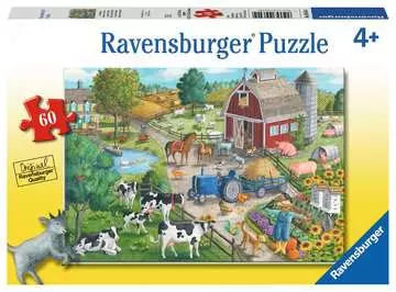 09640 4  のどかな牧場（60ピース） パズル;お子様向けパズル - 画像 1 - Ravensburger