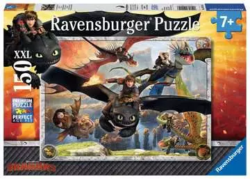 DRAGONS: OSWOJONE SMOKI 150 EL Puzzle;Puzzle dla dzieci - Zdjęcie 1 - Ravensburger