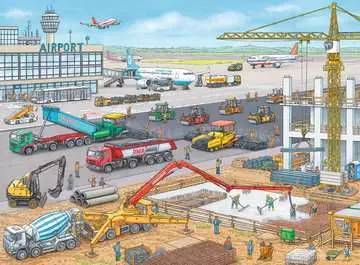 Construction de l aéroport100p Puzzles;Puzzles pour enfants - Image 2 - Ravensburger