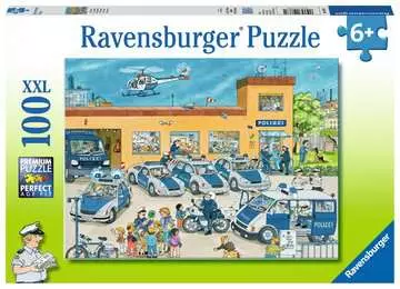 Policejní okrsek 100 dílků 2D Puzzle;Dětské puzzle - obrázek 1 - Ravensburger