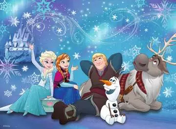 Disney Ledové království 100 dílků 2D Puzzle;Dětské puzzle - obrázek 2 - Ravensburger