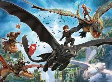 10955 Kinderpuzzle Dragons: Die verborgene Welt von Ravensburger 2