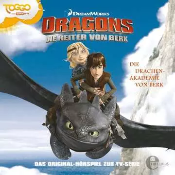11097111 tiptoi® Hörbücher Dragons - Die Reiter von Berk - Folge 1: Die Drachenakademie von Berk von Ravensburger 1