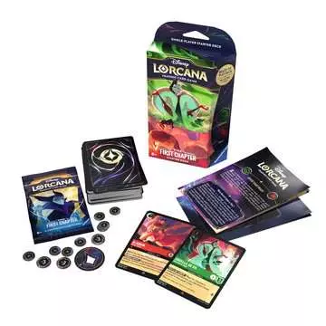 Disney Lorcana: The First Chapter TCG Starter Deck - Ruby & Emerald Disney Lorcana;Starter Sets - image 2 - Ravensburger