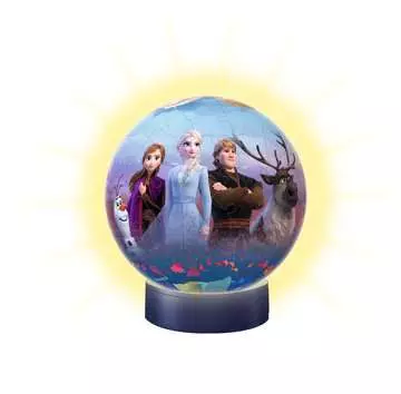 Puzzle 3D rond 72 p illuminé - Disney La Reine des Neiges 2 Puzzle 3D;Puzzles 3D Ronds - Image 2 - Ravensburger