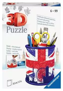 Puzzle 3D Pot à crayons - Union Jack Puzzle 3D;Puzzles 3D Objets à fonction - Image 1 - Ravensburger
