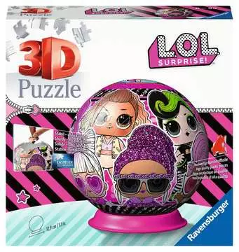 Puzzle-Ball L.O.L. 72 dílků 3D Puzzle;3D Puzzle-Balls - obrázek 1 - Ravensburger