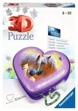 Srdce koně 54 dílků 3D Puzzle;3D Puzzle Organizéry - obrázek 1 - Ravensburger