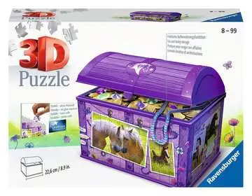 Úložná krabice Kůň 216 dílků 3D Puzzle;3D Puzzle Organizéry - obrázek 1 - Ravensburger