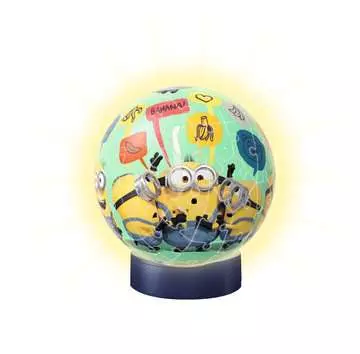 11180 3D Puzzle-Ball Nachtlicht Minions 2 von Ravensburger 2