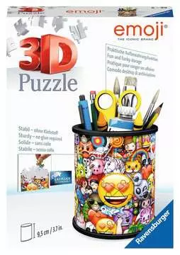 Puzzle 3D Pot à crayons - emoji Puzzle 3D;Puzzles 3D Objets à fonction - Image 1 - Ravensburger