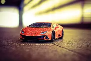 Lamborghini Huracan, 108pc - Orange 3D Puzzle®;Former - Billede 20 - Ravensburger