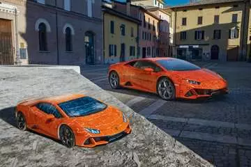 Lamborghini Huracan, 108pc - Orange 3D Puzzle®;Former - bilde 8 - Ravensburger