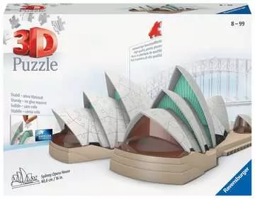 11243 3D Puzzle-Bauwerke Opernhaus Sydney von Ravensburger 1