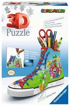 3D Sneaker Super Mario 3D puzzels;Puzzle 3D Spéciaux - Image 1 - Ravensburger