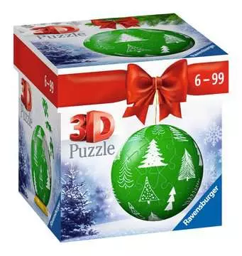 Kerstbal Kerstboom 3D puzzels;3D Puzzle Ball - image 1 - Ravensburger