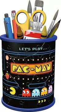 Puzzle 3D Pot à crayons - Pac-Man Puzzle 3D;Puzzles 3D Objets à fonction - Image 2 - Ravensburger
