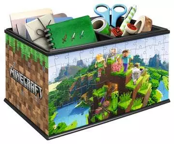 Úložná krabice Minecraft 216 dílků 3D Puzzle;3D Puzzle Organizéry - obrázek 2 - Ravensburger
