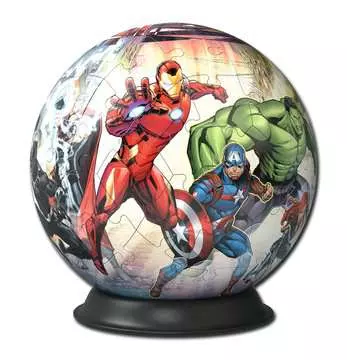 Puzzle 3D Ball 72 p - Marvel Avengers Puzzle 3D;Puzzles 3D Ronds - Image 2 - Ravensburger