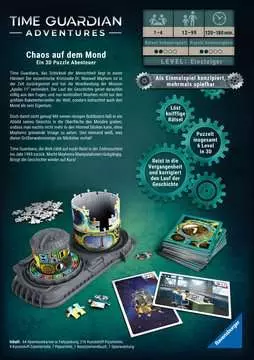 11539 3D Puzzle-Sonderformen 3D Adventure - Time Guardian Adventures: Chaos auf dem Mond von Ravensburger 2