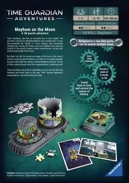 11541 Time Guardian Adventures: Mayhem on the Moon (English Edition) 3D Puzzles;3D Puzzle Adventure - image 2 - Ravensburger