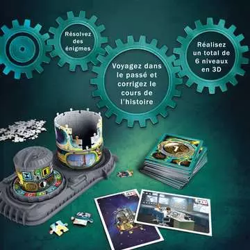 Puzzle 3D - Time Guardian Adventures - Chaos sur la Lune 3D puzzels;Puzzle 3D Spéciaux - Image 6 - Ravensburger